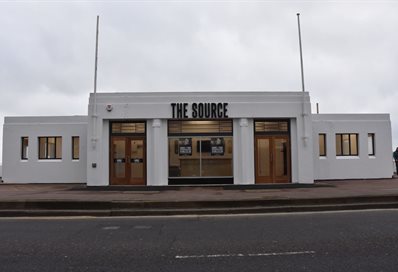 The Source underground skatepark exterior