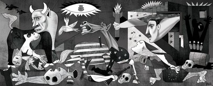 Vasco Gargalo’s ‘Aleppo Guernica’