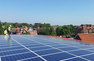 Hillbrow solar panels