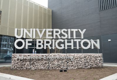 Advanced Engineering Building signage