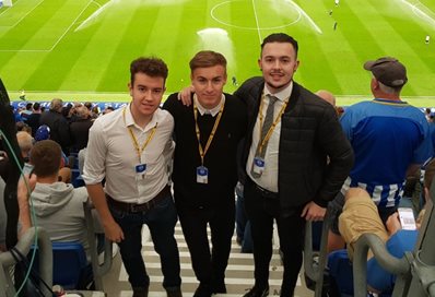 Apprentices at the Brighton and Hove Albion