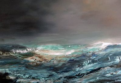 Arctic swell by Adele Gibson