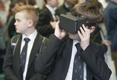 Children at a previous Big Bang fair