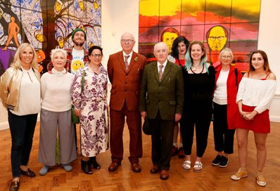 Gilbert and George and Art students