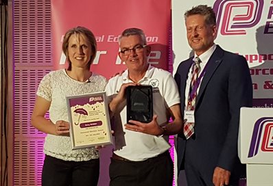 Katharine Merry, Dr Gary Stidder and Michael Chrighton