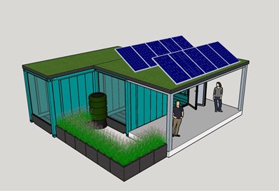 Solar Decathlon Europe contest Brighton design