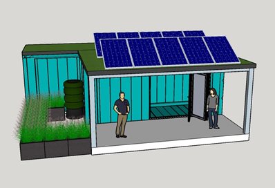 Solar Decathlon Europe contest Brighton design