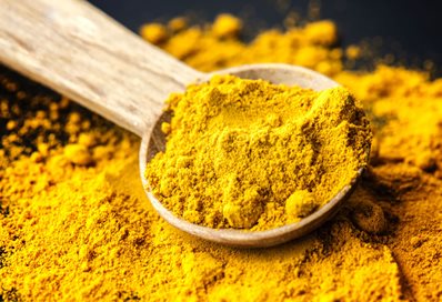 Turmeric powder, photo by rawpixel on Unsplash