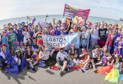 University of Brighton at Pride