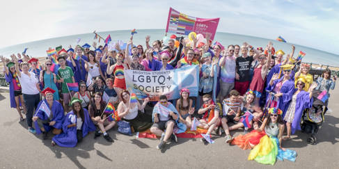 University of Brighton at Pride