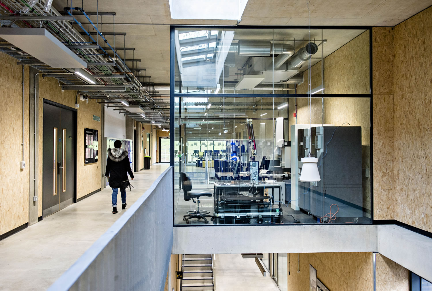 Advanced Engineering Building interior view