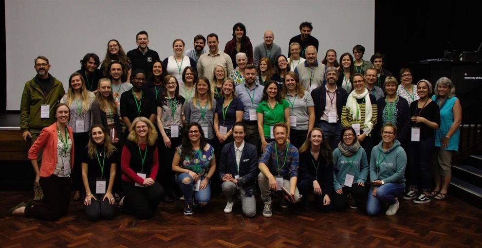 Delegates at the nature symposium