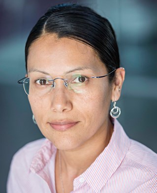 Head and shoulders portrait of Dr Karina Rodriguez Echavarria, Director of the Centre for Secure, Usable and Intelligent Systems