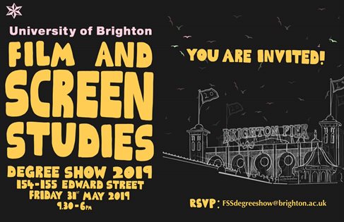 Film and Screen Studies Degree Show poster