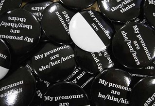 My Pronouns Are badges