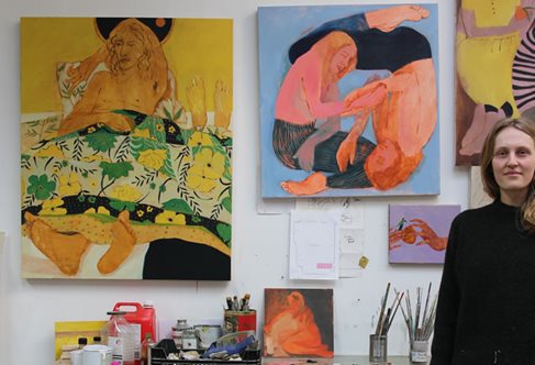 Nettle Grellier and her artwork