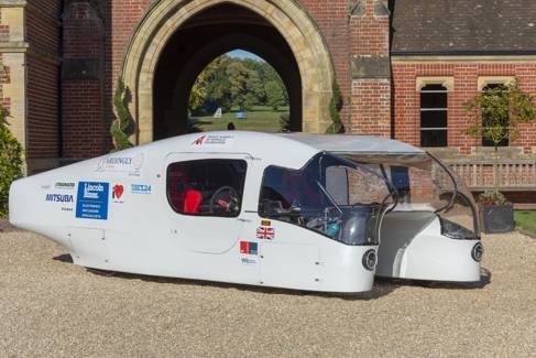 Solar powered car