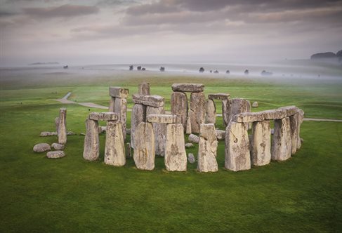 Stonehenge in landscape (c) English Heritage credit Andre Pattenden