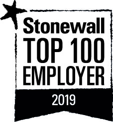 Stonewall Top 100 logo