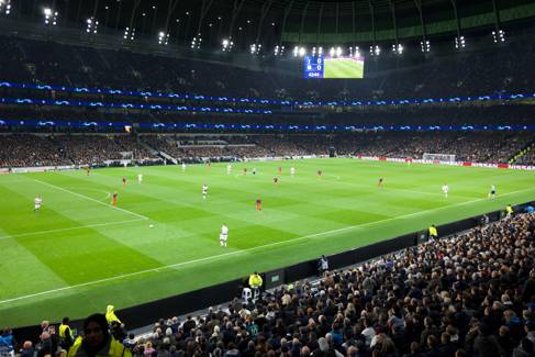 Tottenham Hotspur football stadium by Tim Bechervaise on unsplash