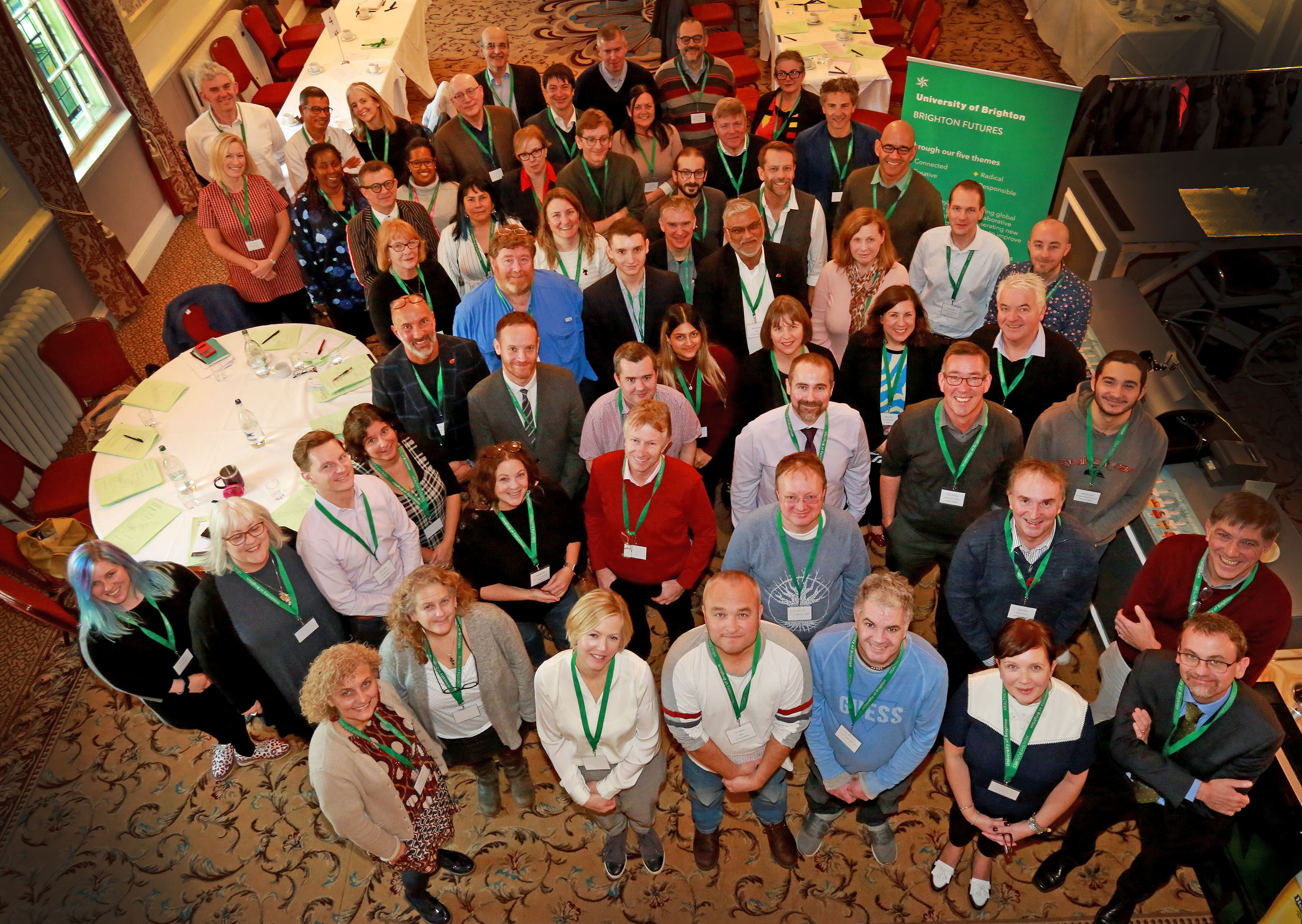 Entrepeneur Cafe staff and delegate photo