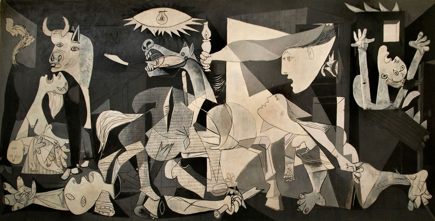 Guernica 1937, Pablo Picasso. Courtesy of Peter Horree  Alamy