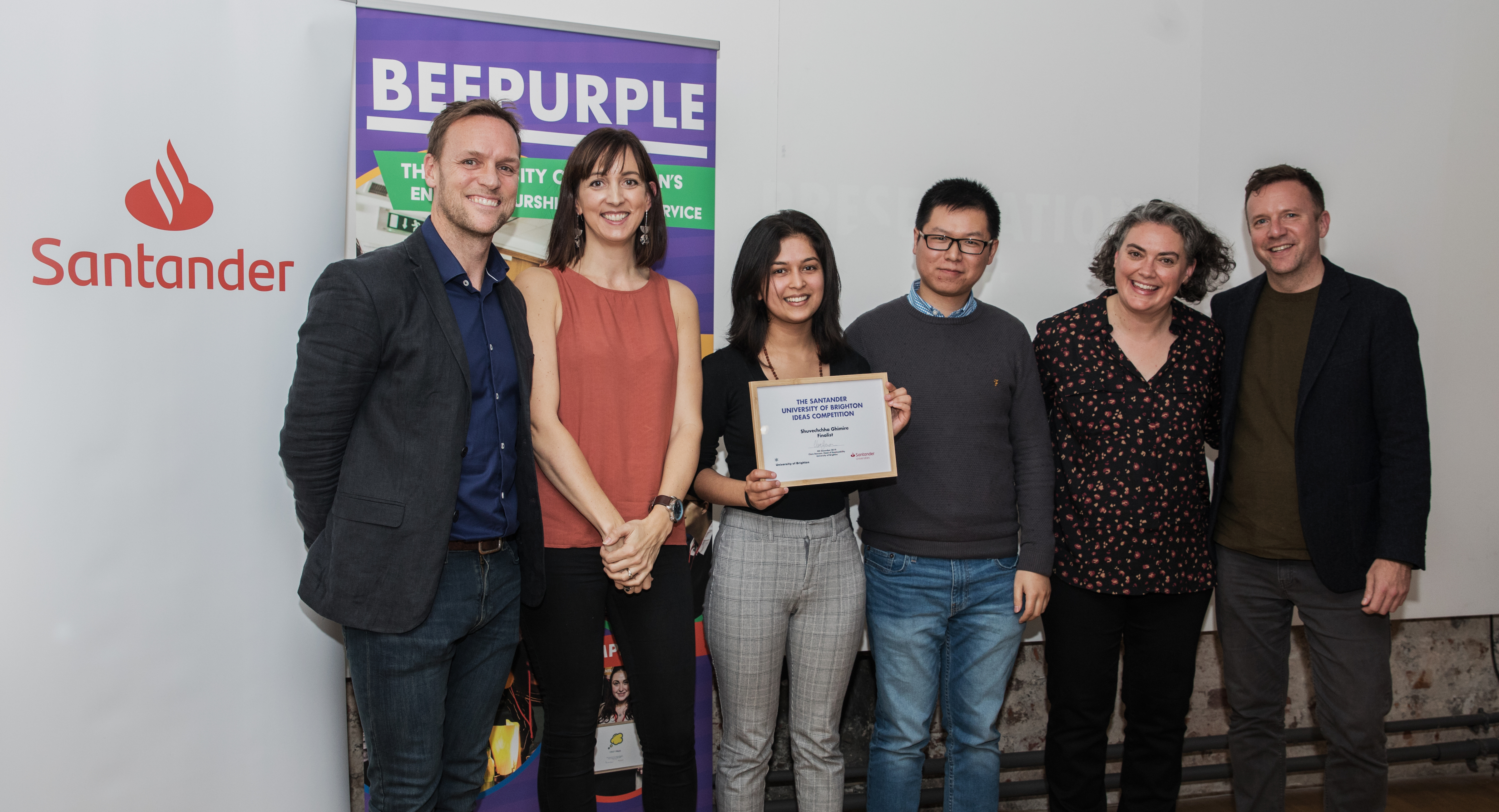 Shuvechchha Ghimire receives her entrepreneurship award