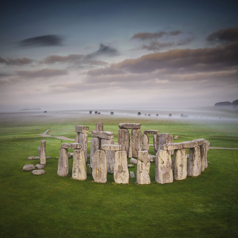 Stonehenge in landscape (c) English Heritage credit Andre Pattenden