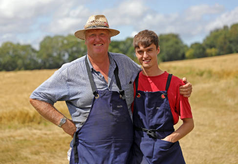 Jim and dad Ralph
