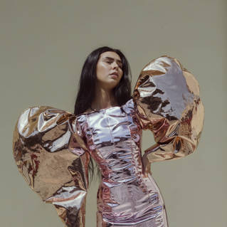 Sarah-Louise Koessler in silver costume