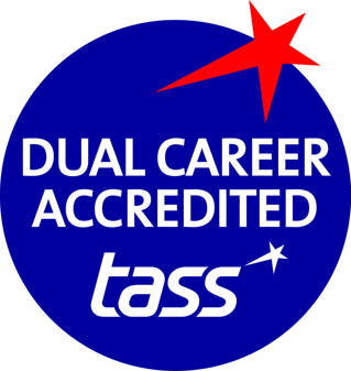 Dual career accredited TASS logo
