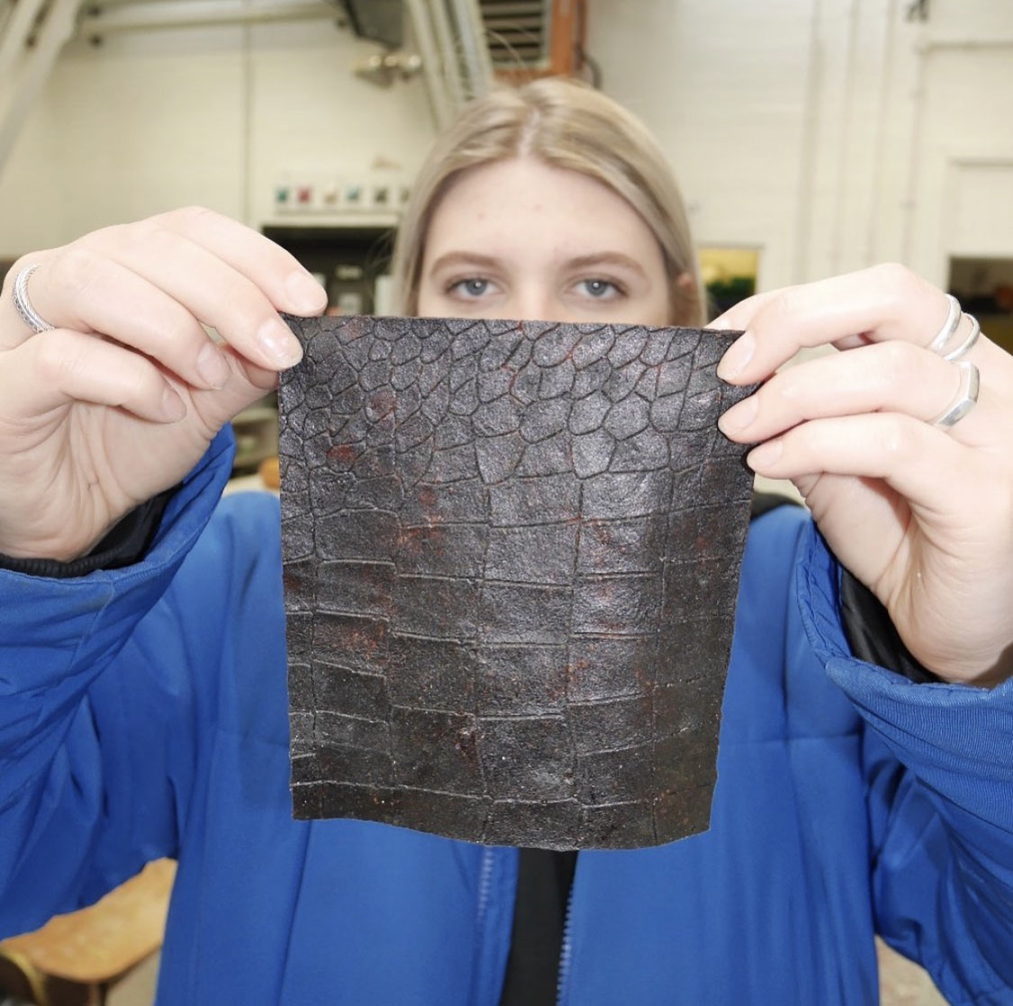 A list for leather by Imogen Gray repurposed