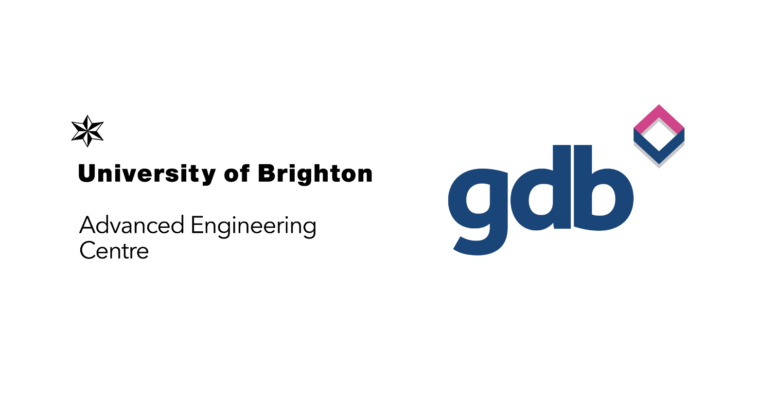 Advanced Engineering Centre and GDB logos