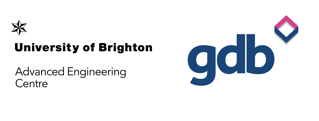 Advanced Engineering Centre and GDB logos