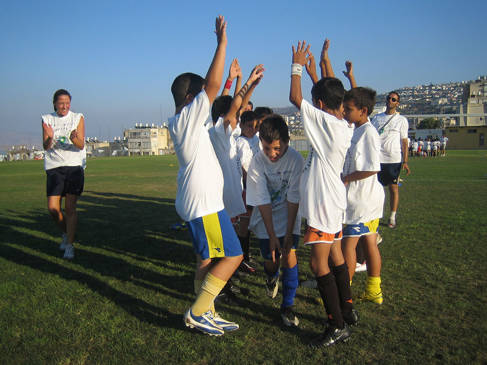 Football 4 Peace children in Israel