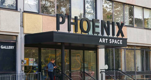 The front of the Phoenix Arts Space building