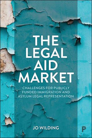 The Legal Aid Market book cover by Dr Jo Wilding