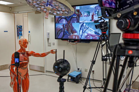 VR anatomy lab at BSMS
