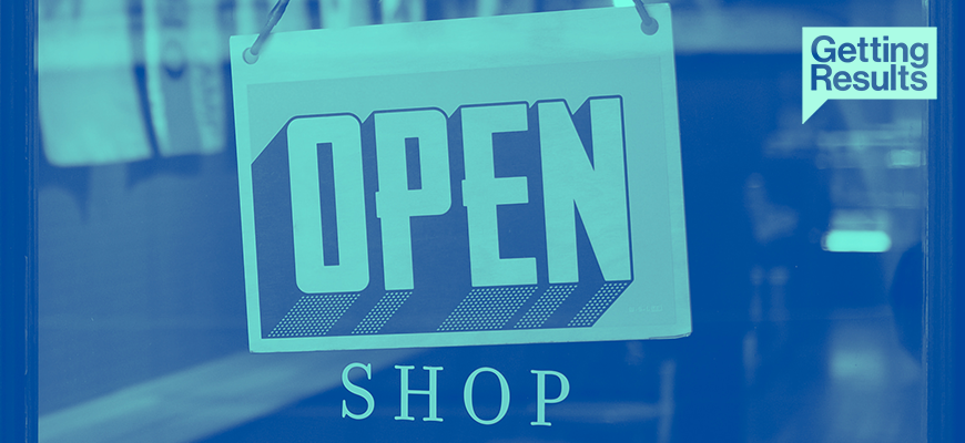 Getting results logo