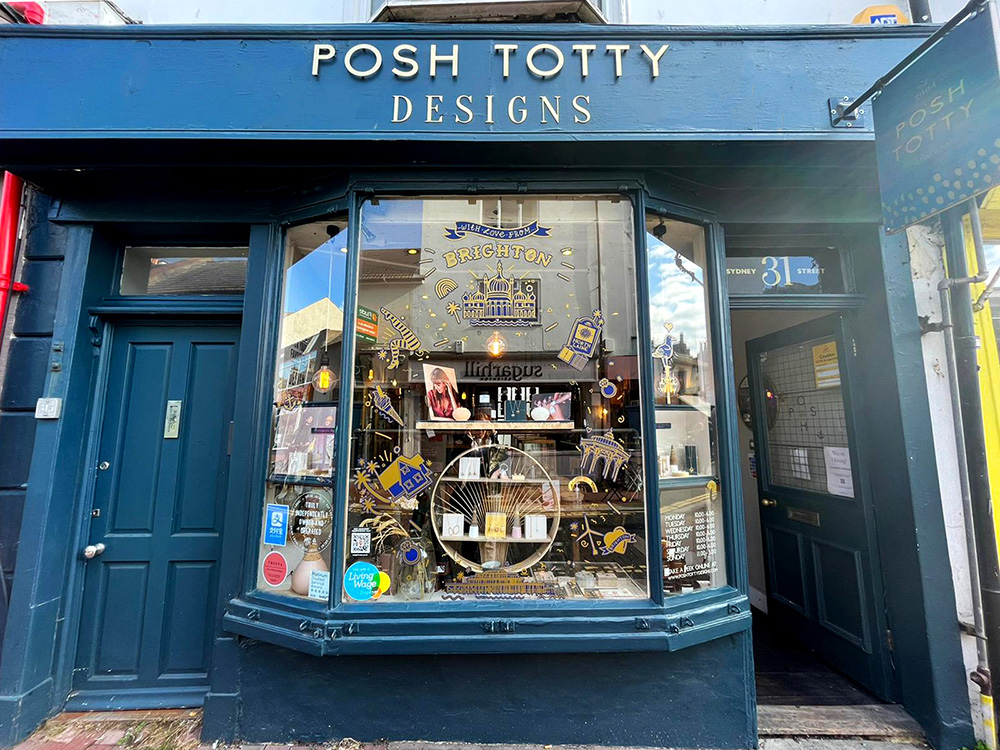 Posh Totty shop exterior