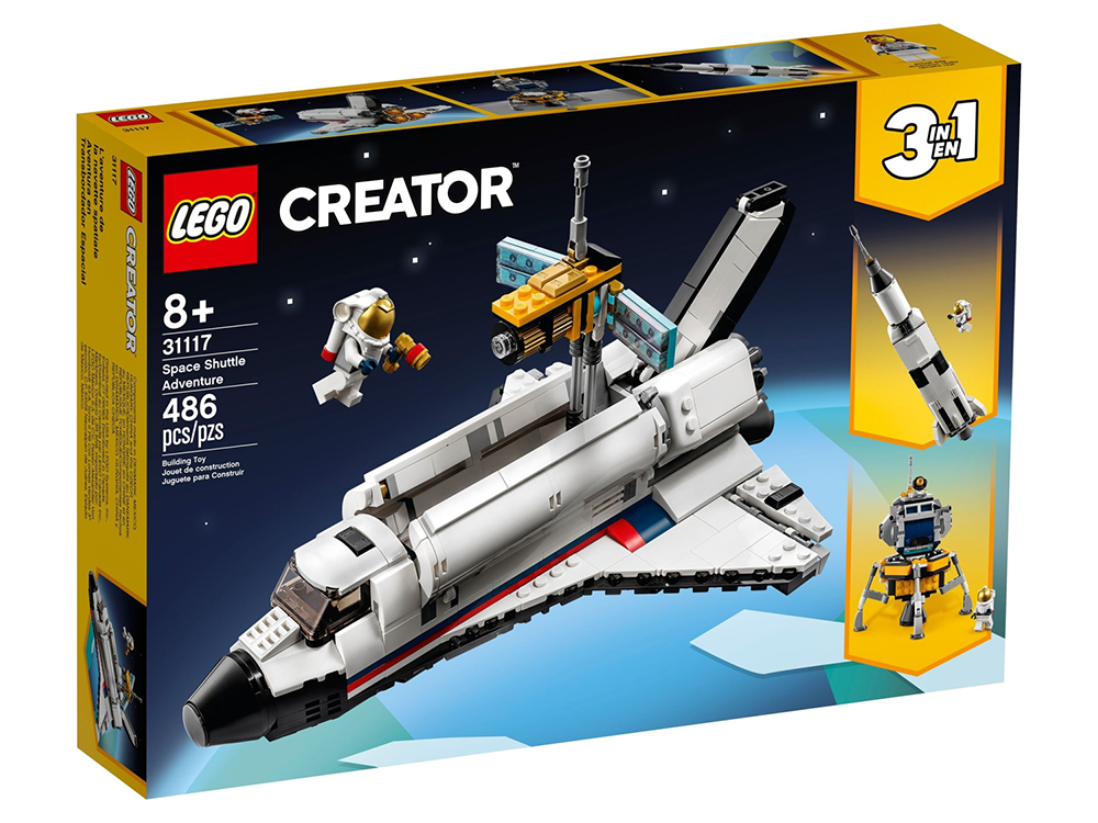 The Lego space shuttle