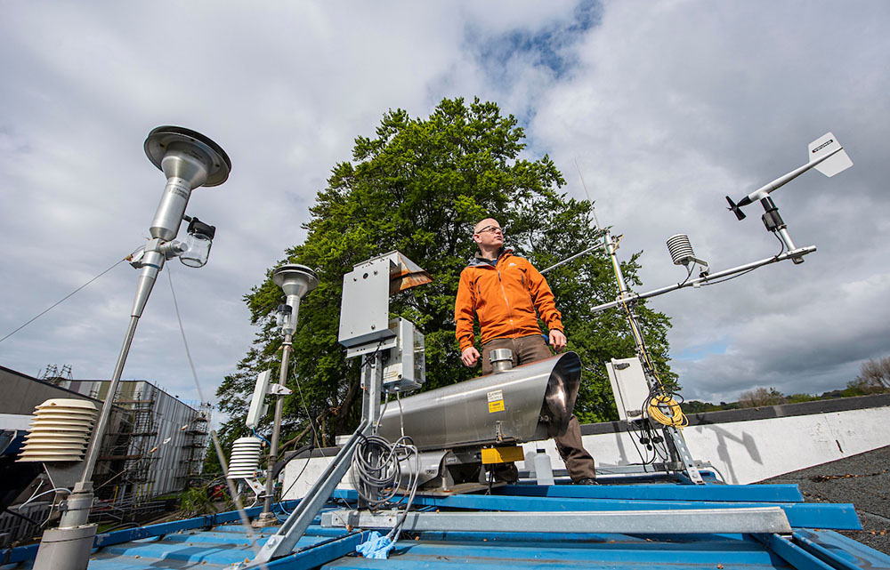 University air monitoring station