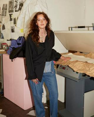 Georgia Bate, 1st Year, Fashion Design with Business Studies BA(Hons) - courtesy of Burberry