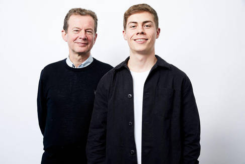 Liam Murphy with his father and Stix Mindfulness co-founder John