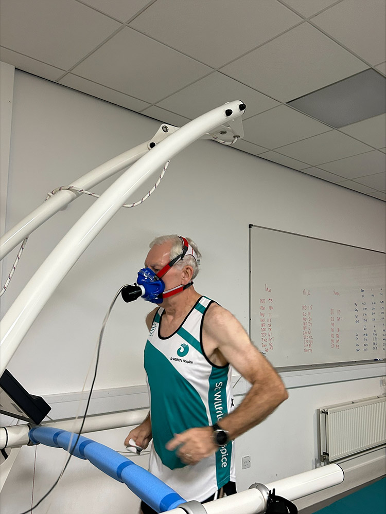 Neil Kirby in training