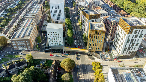 New Moulsecoomb bridge