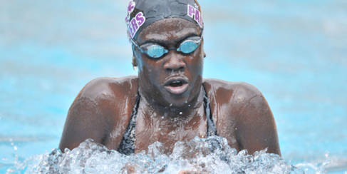 Swimmer Jamila Lunkuse