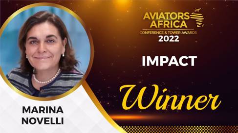 Marina Novelli Impact Winner award