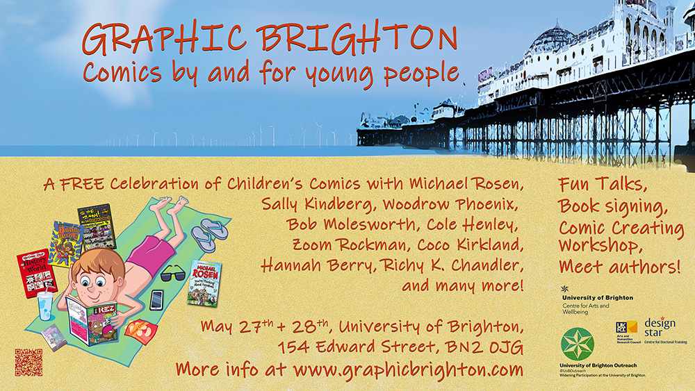 Graphic Brighton 2022 poster