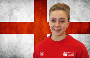 Jess Gordon Brown Team England weightlifter